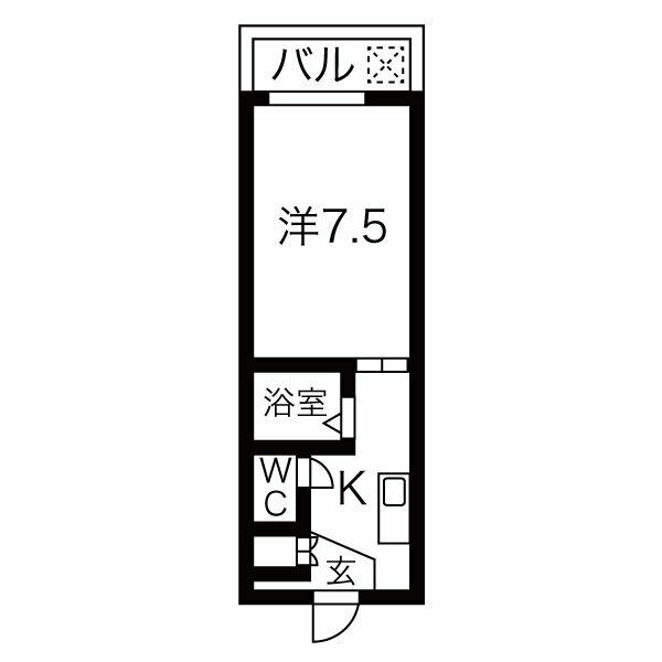 ティックランド南船場の間取り