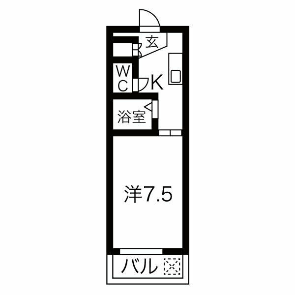 ティックランド南船場の間取り