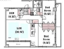 ブラゾーネ芦屋の間取り