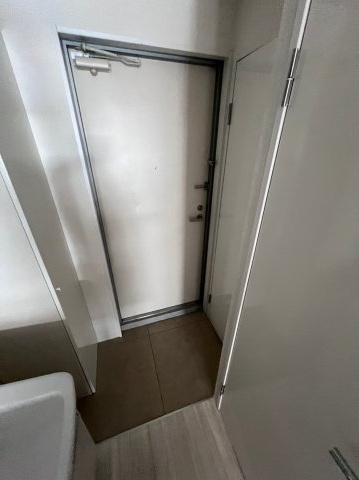 大阪市西区新町１丁目の賃貸マンションの玄関