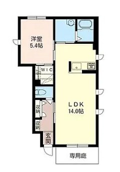 レディアⅡの間取り