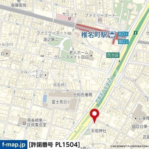 プレール・ドゥーク目白【おとり物件なし】#学生・社会人にオススメ！初期費用分割払いOK！の地図