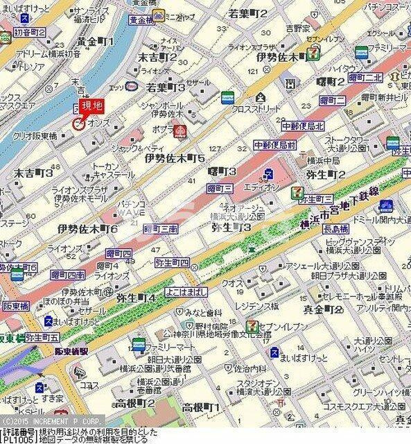 ベスト伊勢佐木町の地図