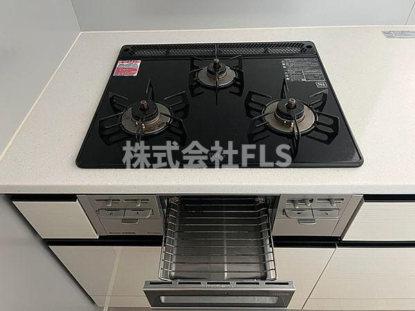 中央区月島１丁目の賃貸マンションのキッチン