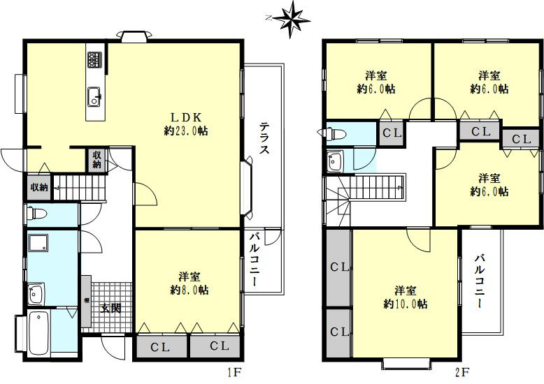 三木市志染町青山４丁目戸建の間取り