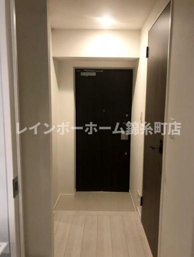 パークリュクス清澄白河の玄関