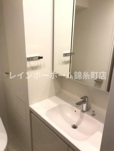 パークリュクス清澄白河の洗面所