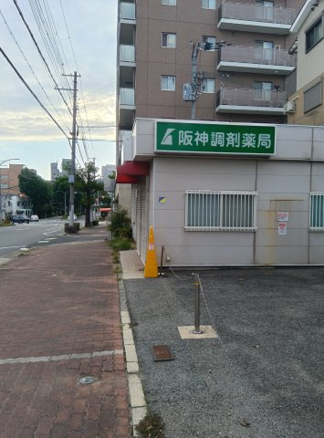 上筒井通5丁目店舗の周辺