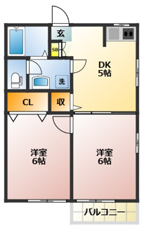 【間取り】 | 第3サンフィールド