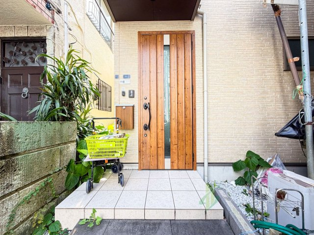 大田区鵜の木2丁目の玄関