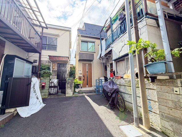 大田区鵜の木2丁目の前面道路含む現地写真