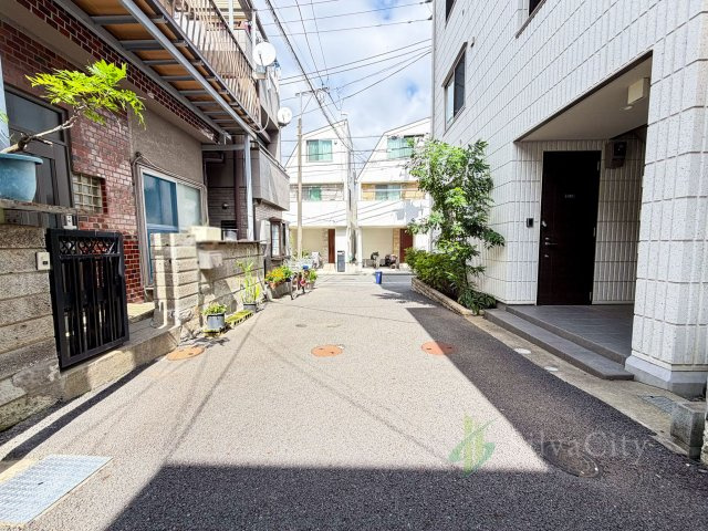 大田区鵜の木2丁目の前面道路含む現地写真