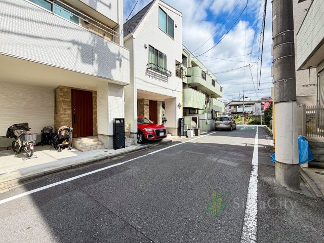大田区鵜の木2丁目の前面道路含む現地写真