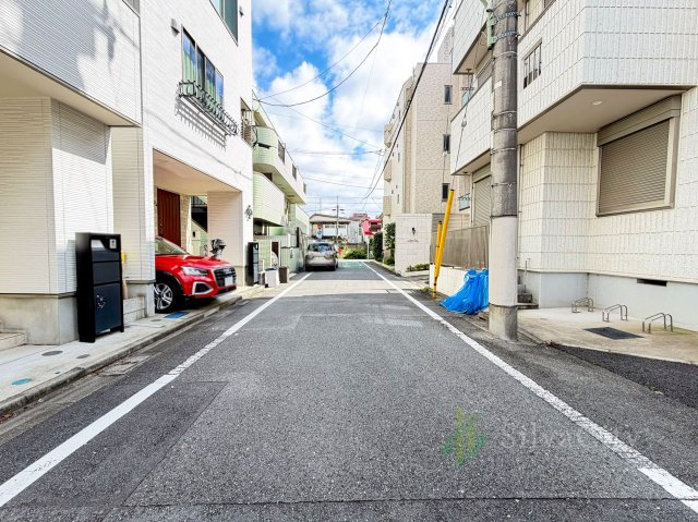 大田区鵜の木2丁目の前面道路含む現地写真