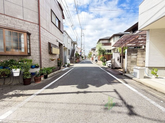 大田区鵜の木2丁目の前面道路含む現地写真