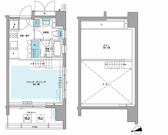 プライムアーバン芝浦LOFT