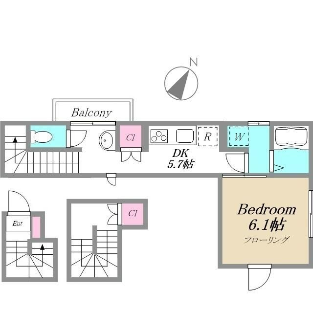 ＦＯＲＮＯの間取り