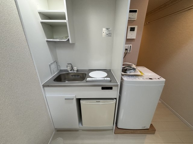 川崎市多摩区中野島４丁目のアパートのキッチン