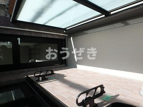 柏葉館のバルコニー