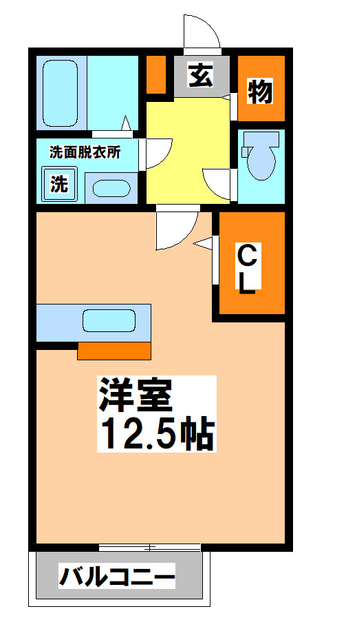 KEENA Southの間取り