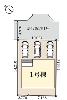 千葉市稲毛区長沼町　新築分譲住宅１号棟