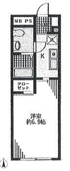 【間取り】 | ディアコート富士見台