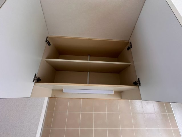 ハウスあすなろの収納|キッチン上部収納