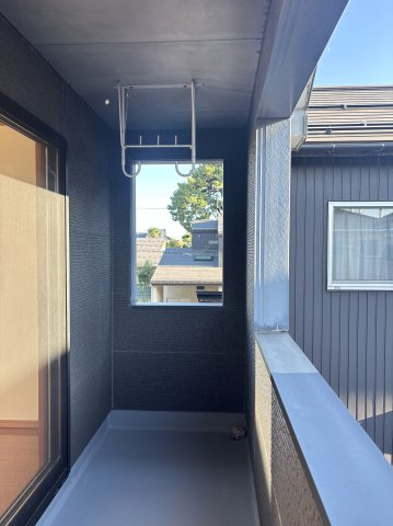 新潟市東区山木戸4丁目のバルコニー