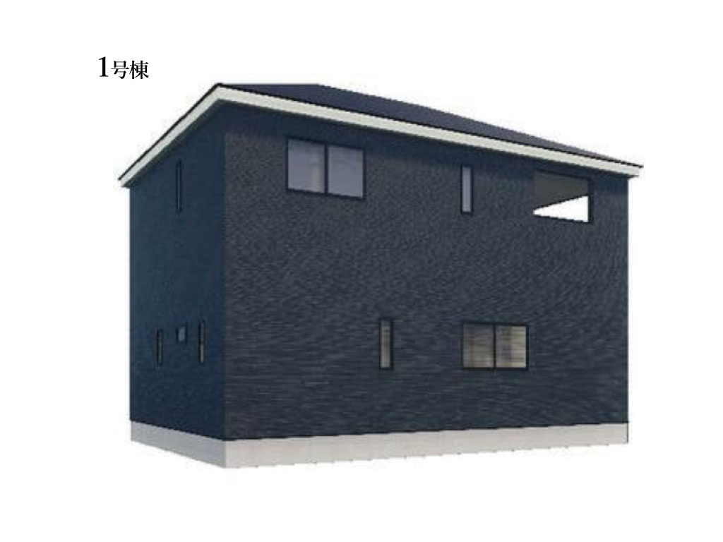 鈴鹿市白子2丁目《1号棟》の外観パース
