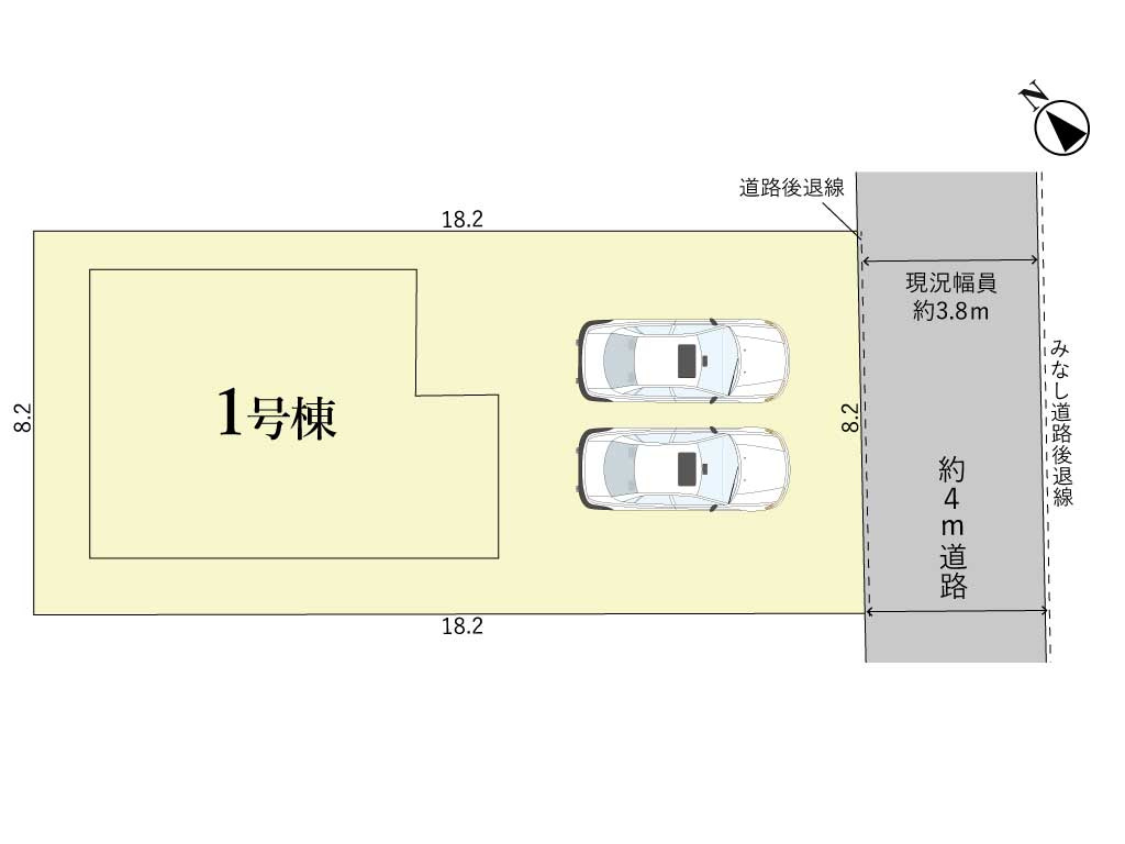 鈴鹿市白子2丁目《1号棟》の地図|広域Map