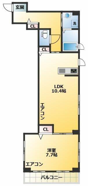 サンファミールの間取り
