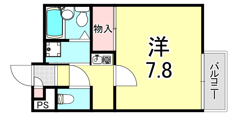 レオパレス曙の間取り