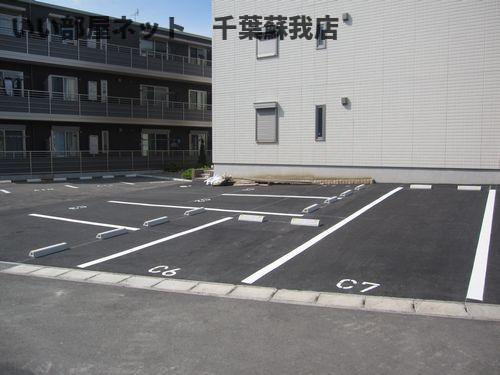 グレンディールＣの駐車場|駐車場です
