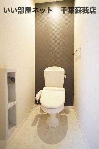 グレンディールＣのトイレ|落ち着いたトイレです