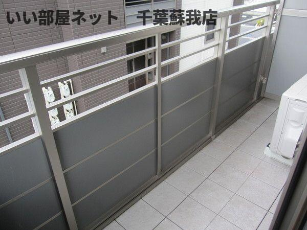 グレンディールＣのバルコニー|開放的で明るい空間を演出してくれるバルコニーです