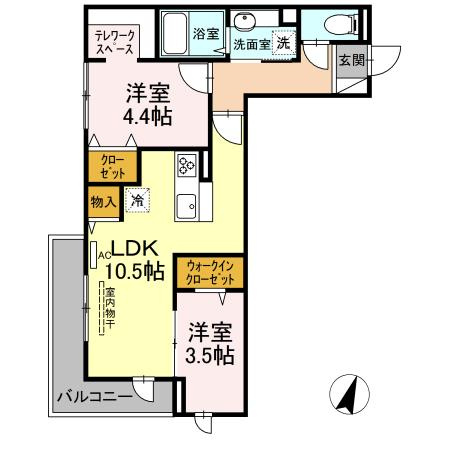ステラ美光の間取り