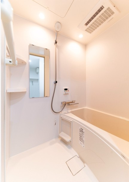 COCOCUBE武蔵新田の浴室