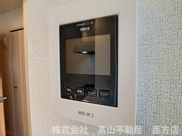 直方市大字感田のアパートのセキュリティ