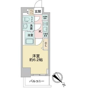 アステリ鶴舞テーセラの間取り