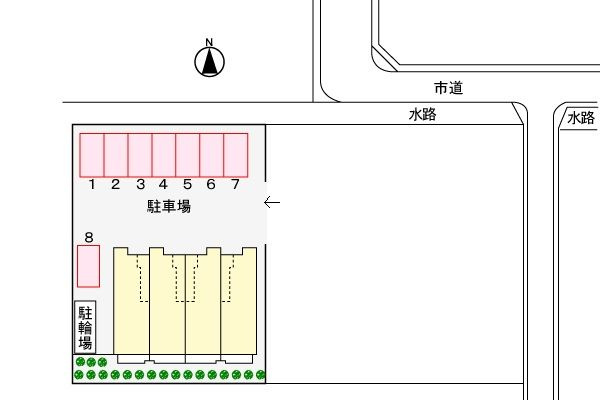 ドリーム・Ｋの駐車場