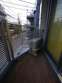 ラフィスタ川崎Ⅲのバルコニー