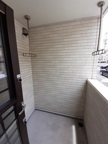 カーサ　ルチオＡのバルコニー