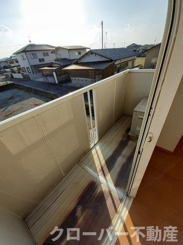グァルダＢのバルコニー