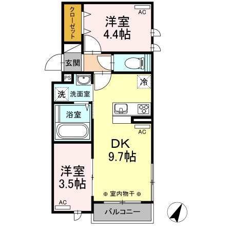 ステラダイアの間取り