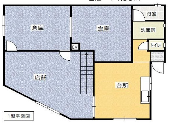 美原区平尾店舗事務所の間取り