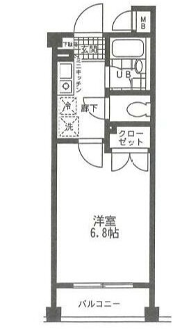 第２ピアノの間取り