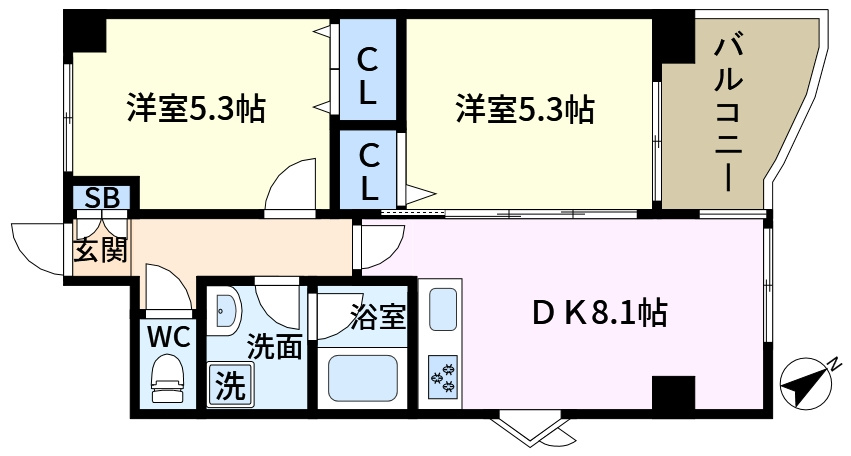 BELNOS34の間取り