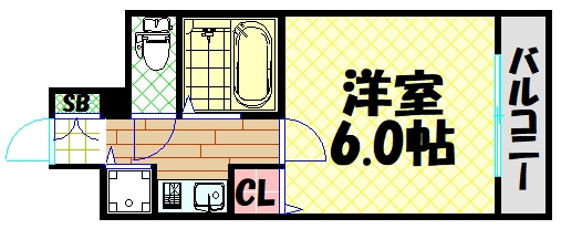 【間取り】 | リーガル西長堀