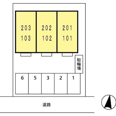 光ＨＯＵＳＥの区画図