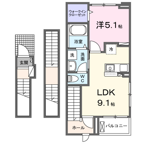 ネオ　コスモスの間取り